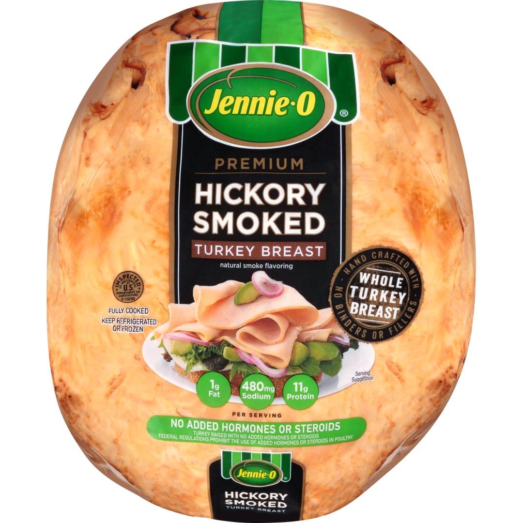 JENNIE-O Premium Hickory Pan Shaped Turkey Breast