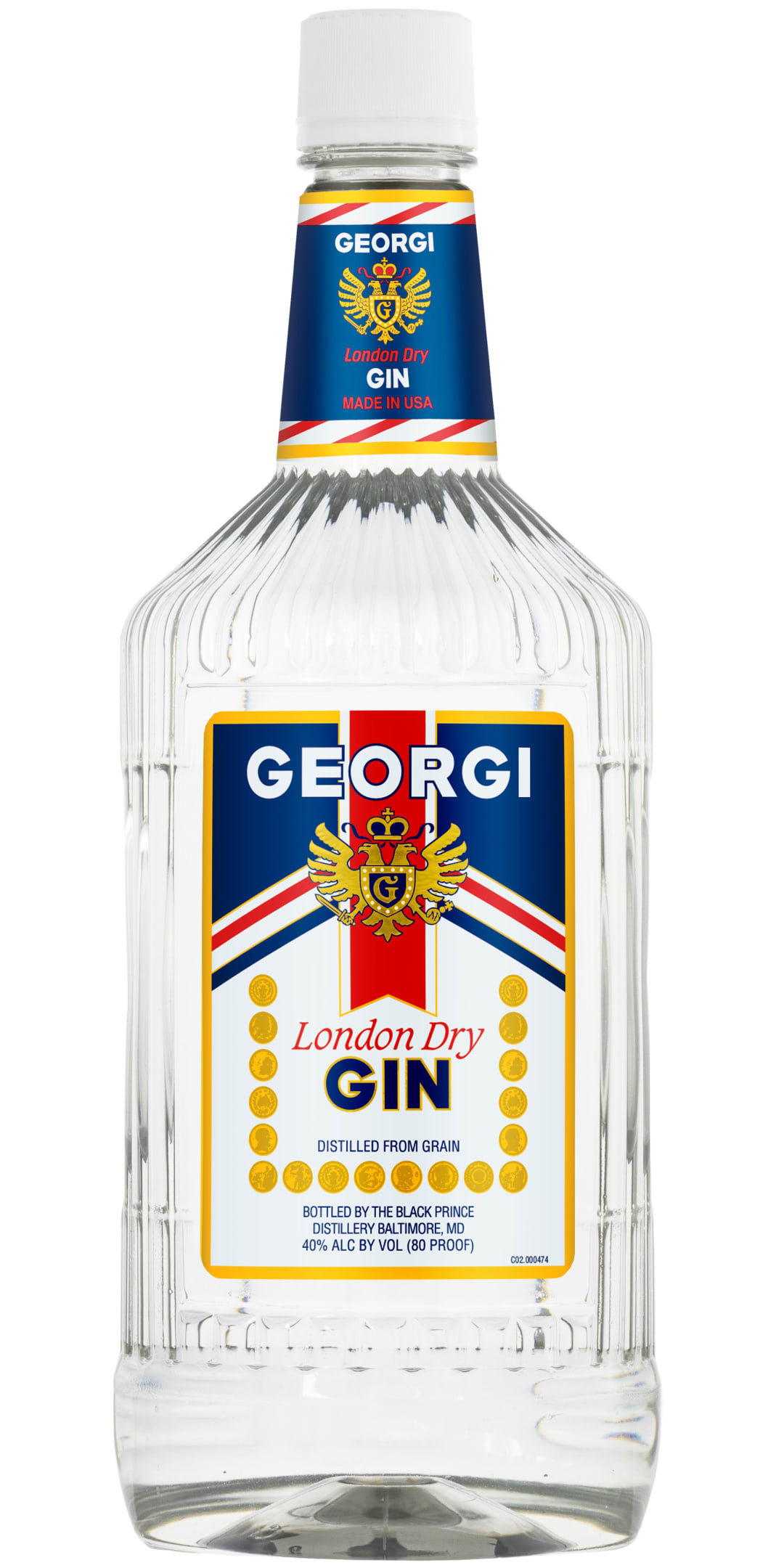 Georgi London Dry Gin 1.75l 80 Proof