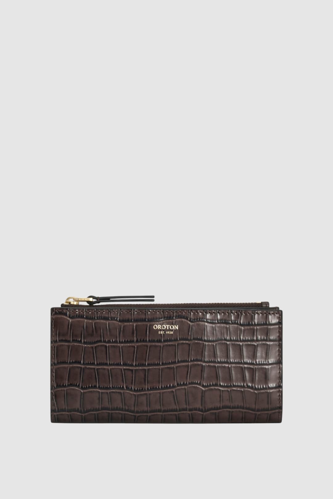 Eve Texture Slim Zip Wallet