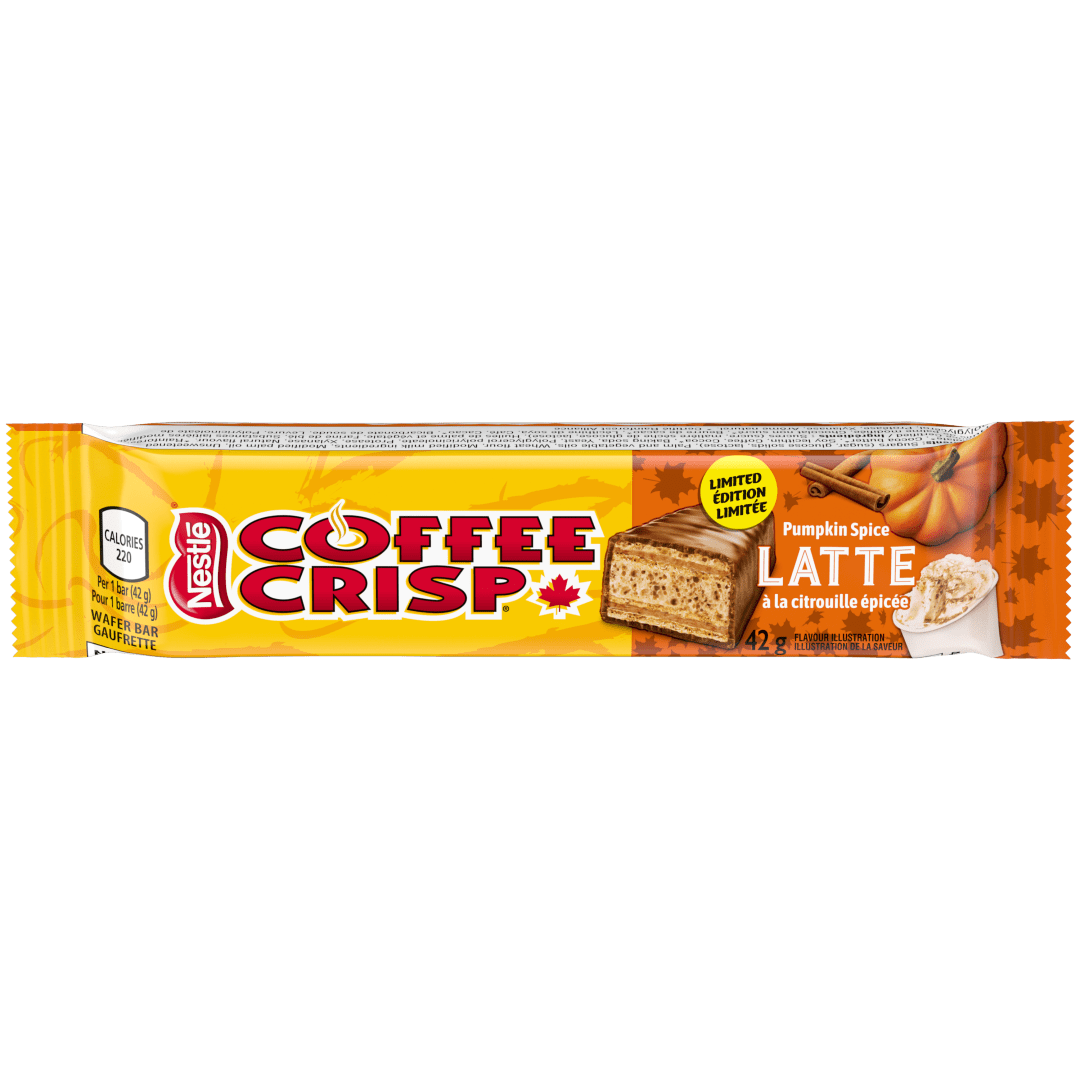 COFFEE CRISP Pmpkn Spce Ltte 4(24x42g)CA