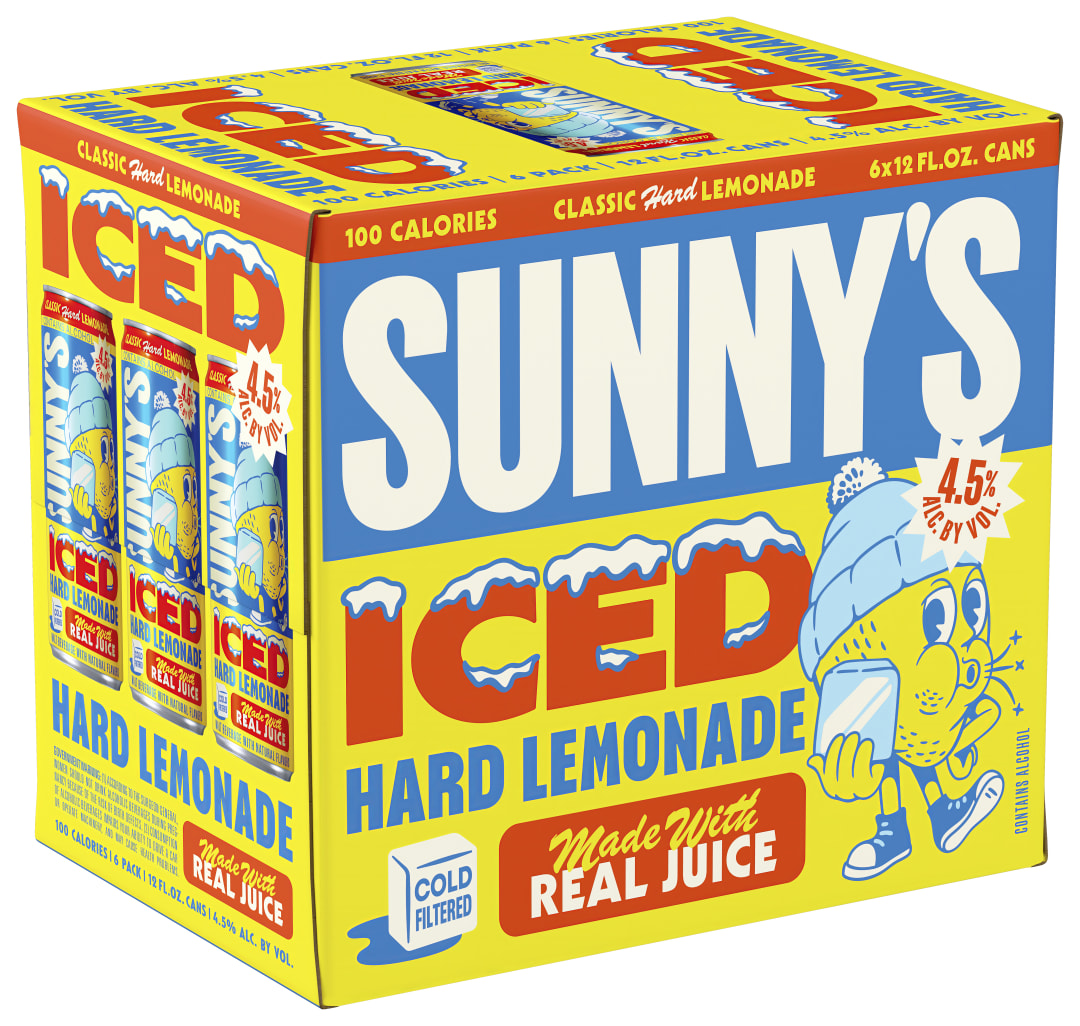 Sunny's Iced Hard Lemonade Classic Hard Lemonade 6 Pack