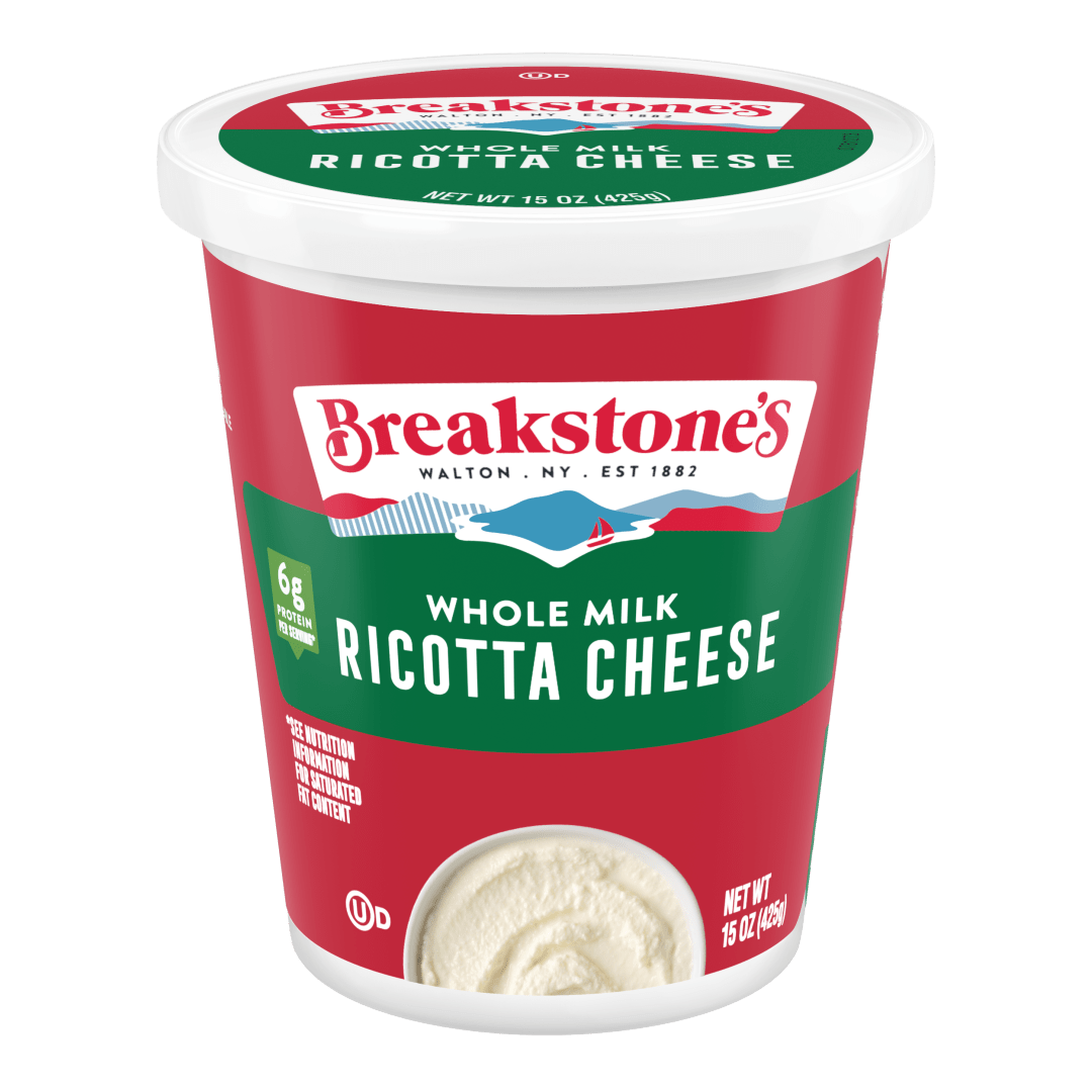 Breakstone's Whole Milk Ricotta Cheese, 15 oz Tub