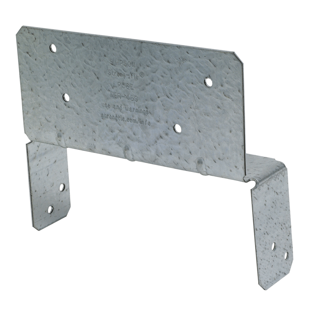 Simpson Strong-Tie LPC6Z LPCZ™ ZMAX® Galvanized Adjustable Post Cap for 6x