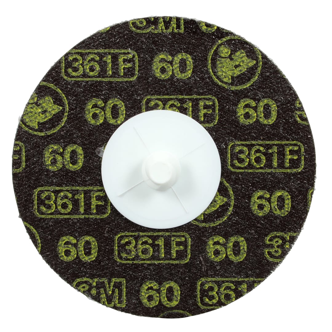 3M™ Roloc™ Disk TR 361F, 2 inç 60 YF ağırlık, her iç ambalaj için 50 adet, her kutuda 200 adet