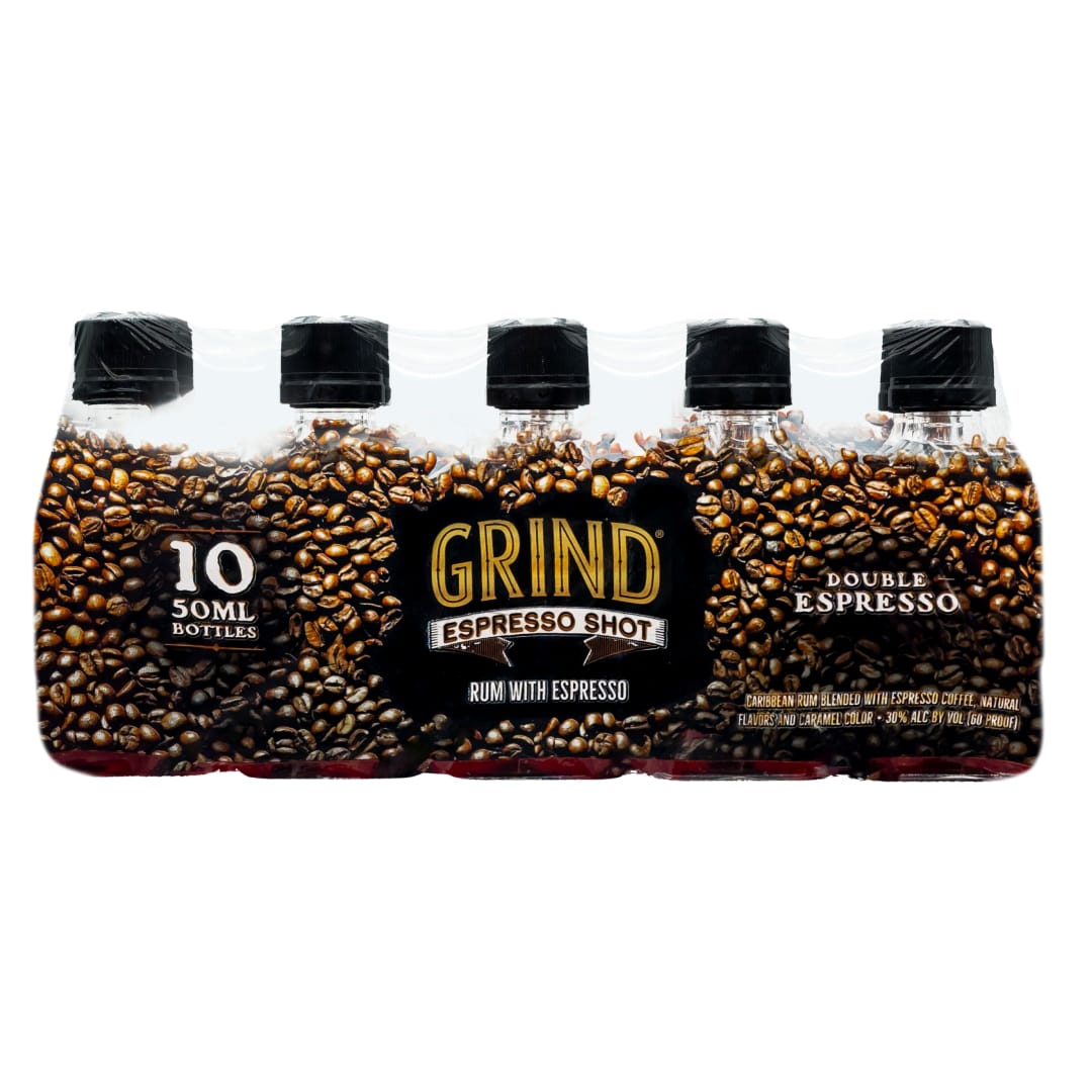 Grind Espresso Rum 10 Pack 50ml 60 Proof