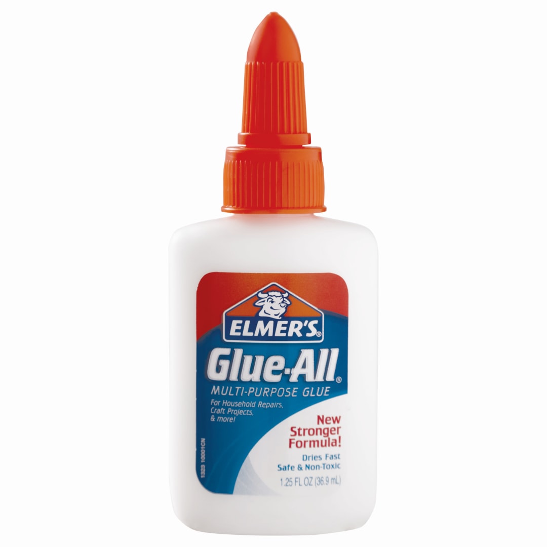 Elmer's Glue-All Multi-Purpose Liquid Glue, Extra Strong, 1.25 Ounces, 1 Count - Great for Making Slime
