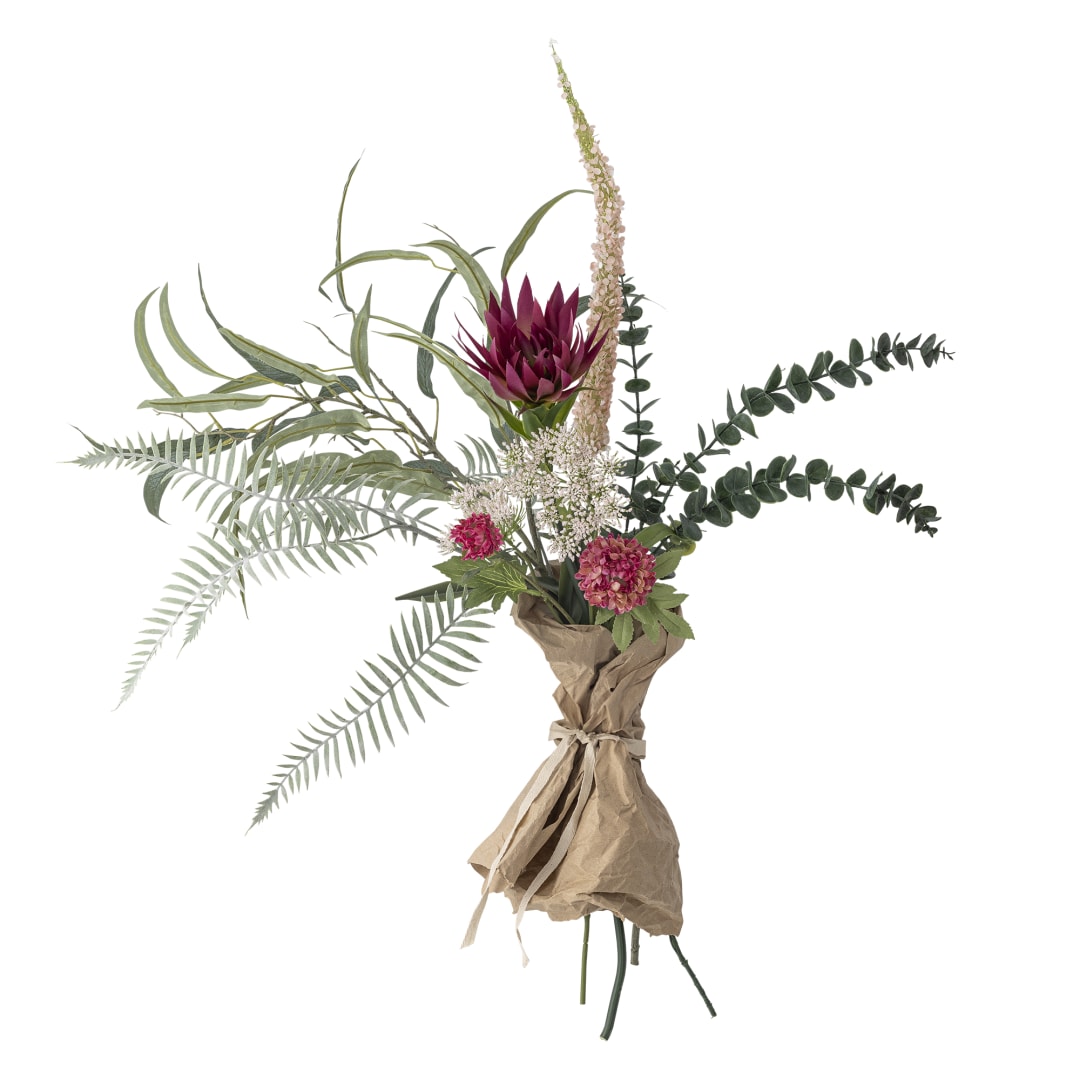 82061536 - Crown Bouquet, Red, Artificial Flowers STOCK: 10