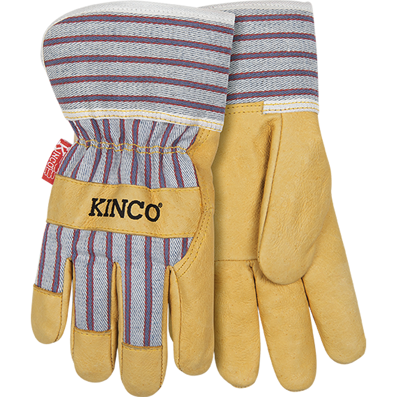 Kids' Grain Leather Palm with Safety Cuff