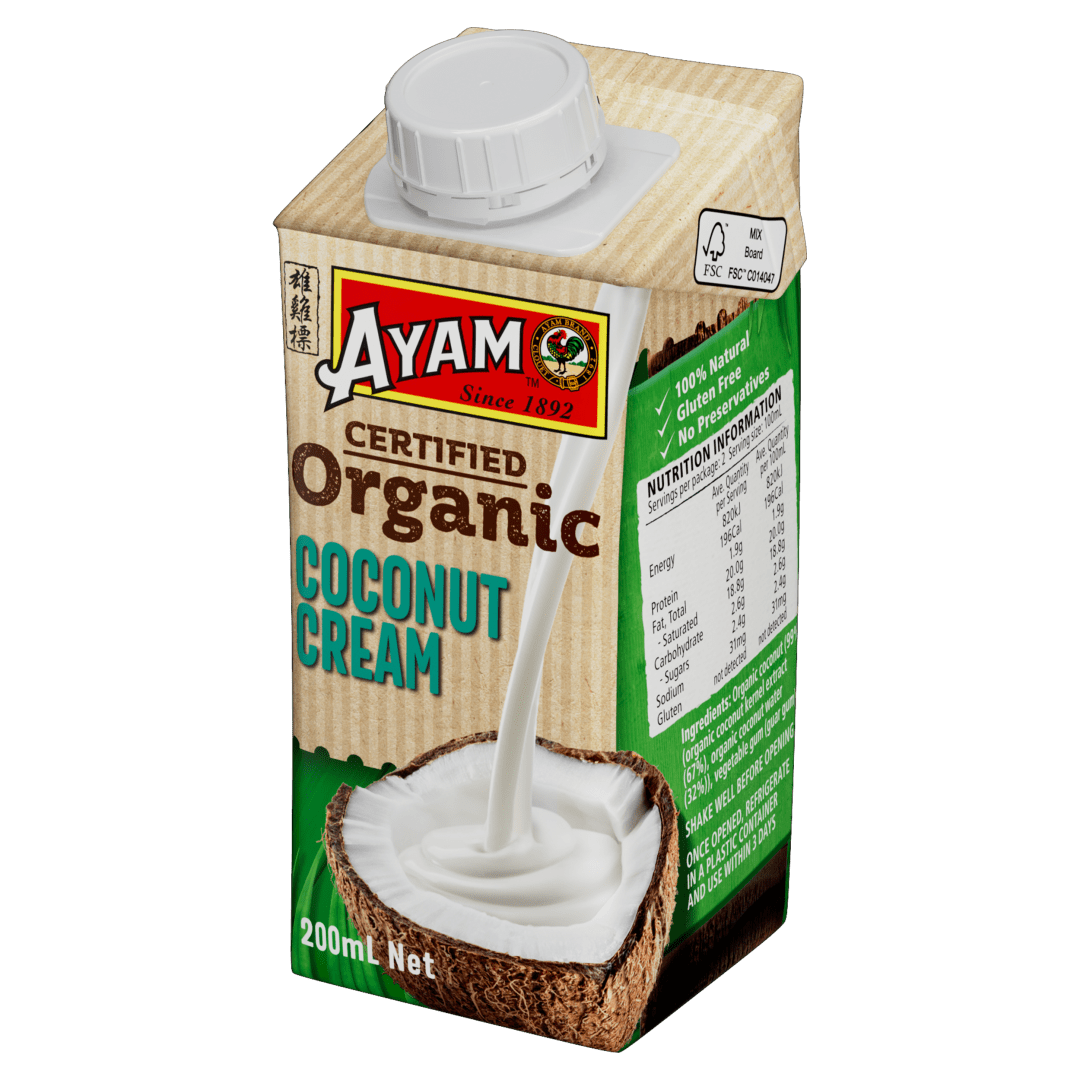 Organic Coconut Cream 20% 12x200ml