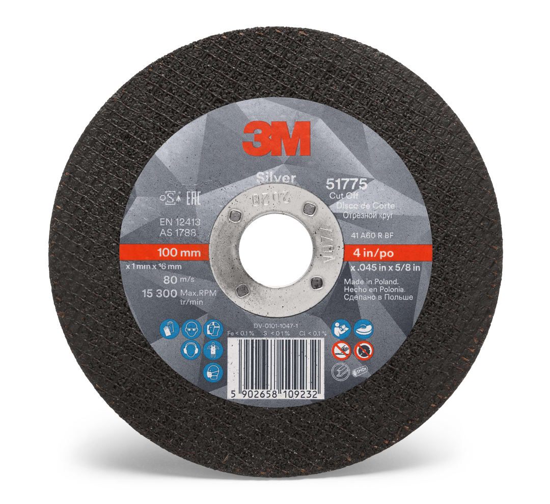 3M™ Silver Trennscheibe, T41, 100 mm x 1,0 mm x 16 mm