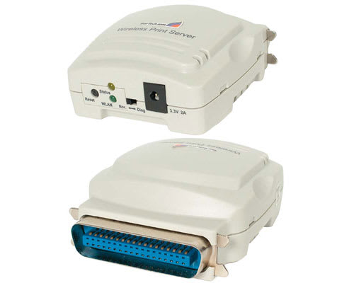 1 Port Parallel 802.11b 11Mbps Wireless