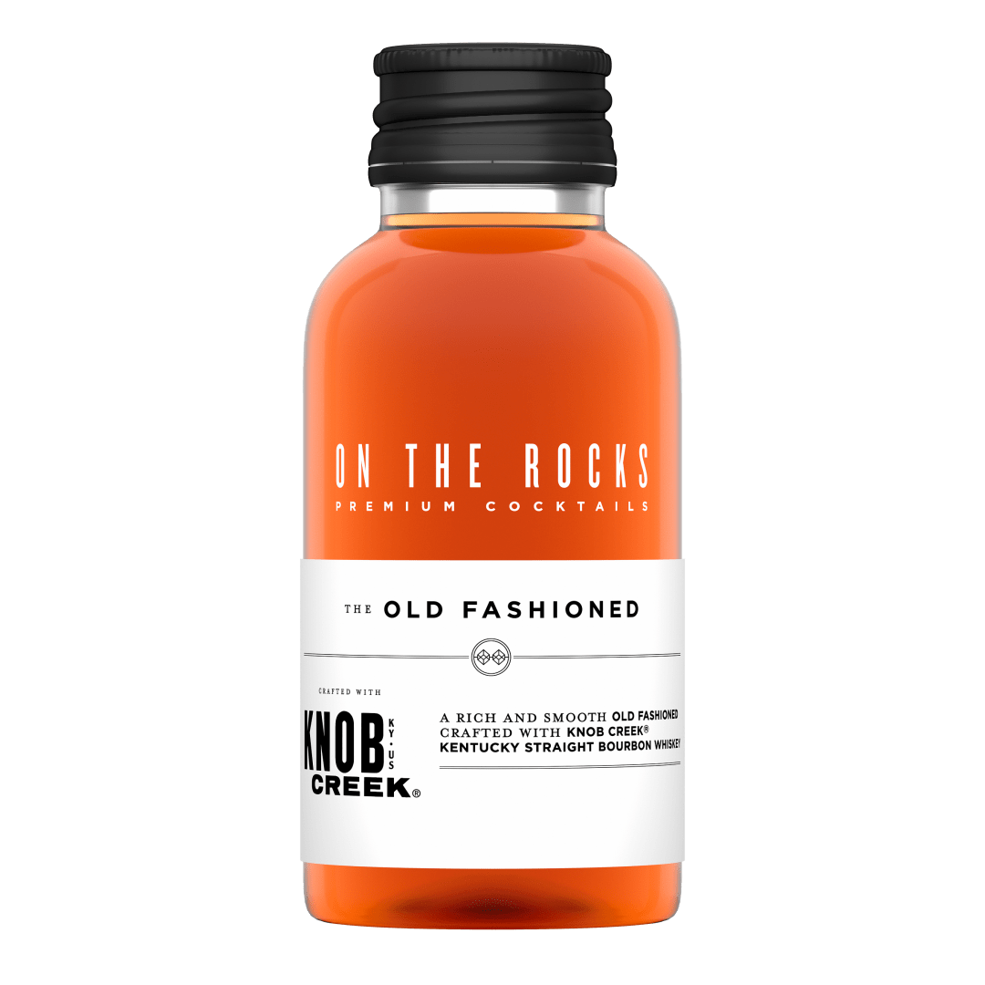 On The Rocks Knob Creek Old Fashioned Ready to Drink Cocktail 100 ml