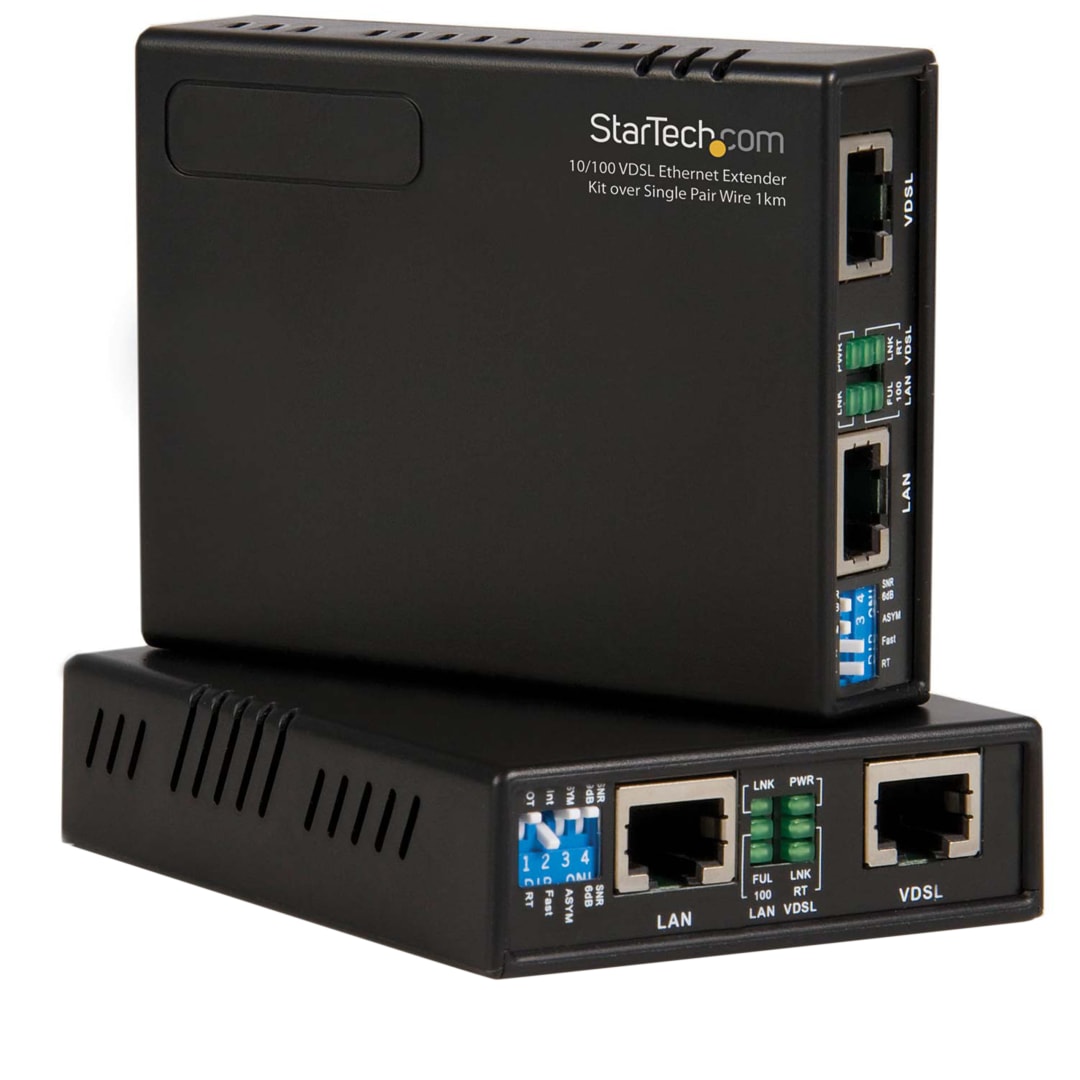 10 100Mbps VDSL Ethernet Extender Kit