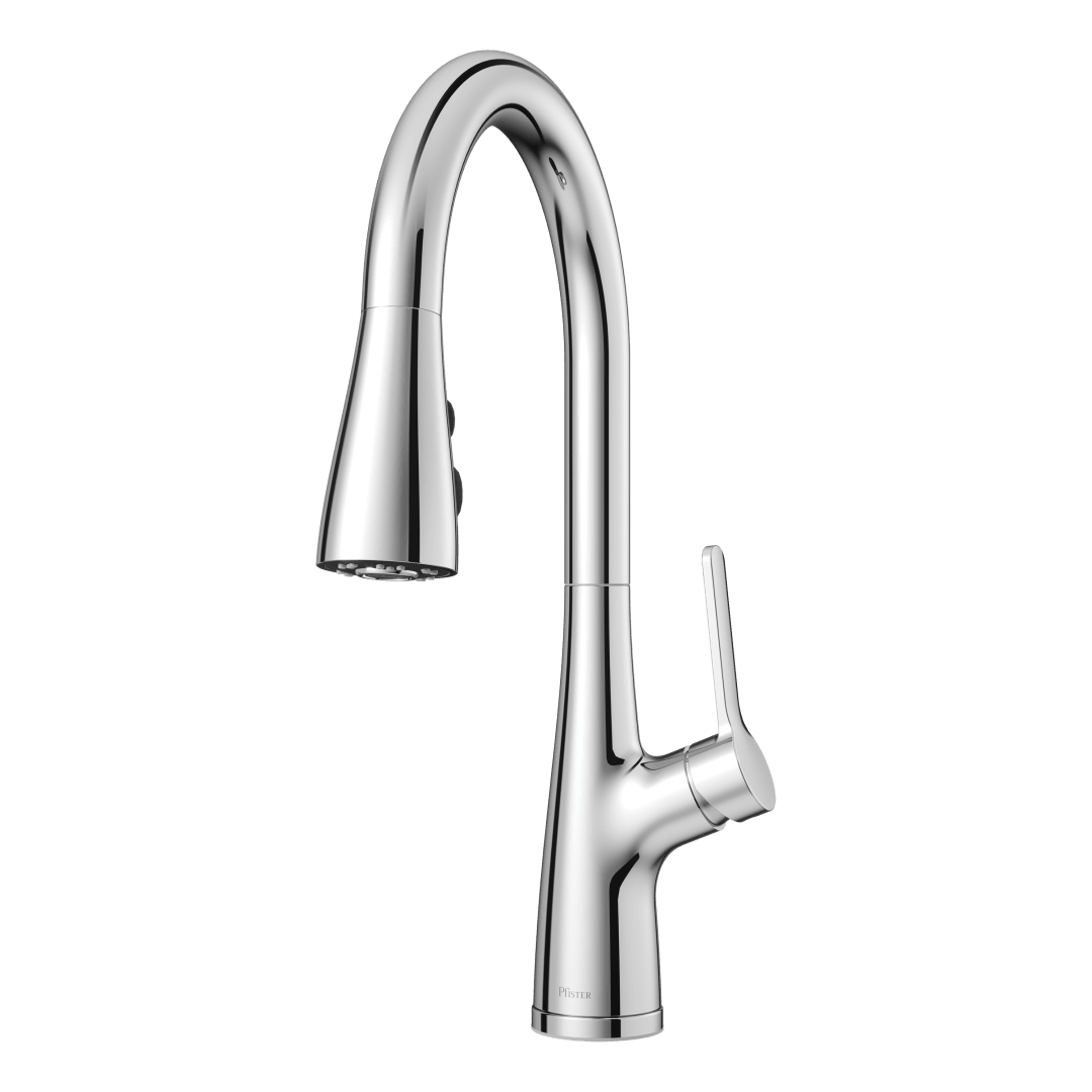 Neera Pull-Down Kitchen Faucet in Polished Chrome