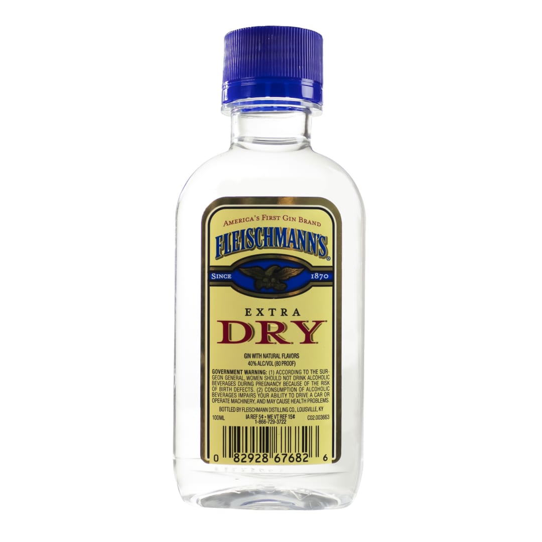 Fleischmann's Extra Dry Gin 100ml 80 Proof