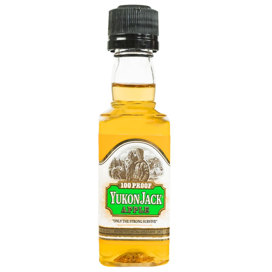 Yukon Jack Apple Whiskey 50ml 100 Proof