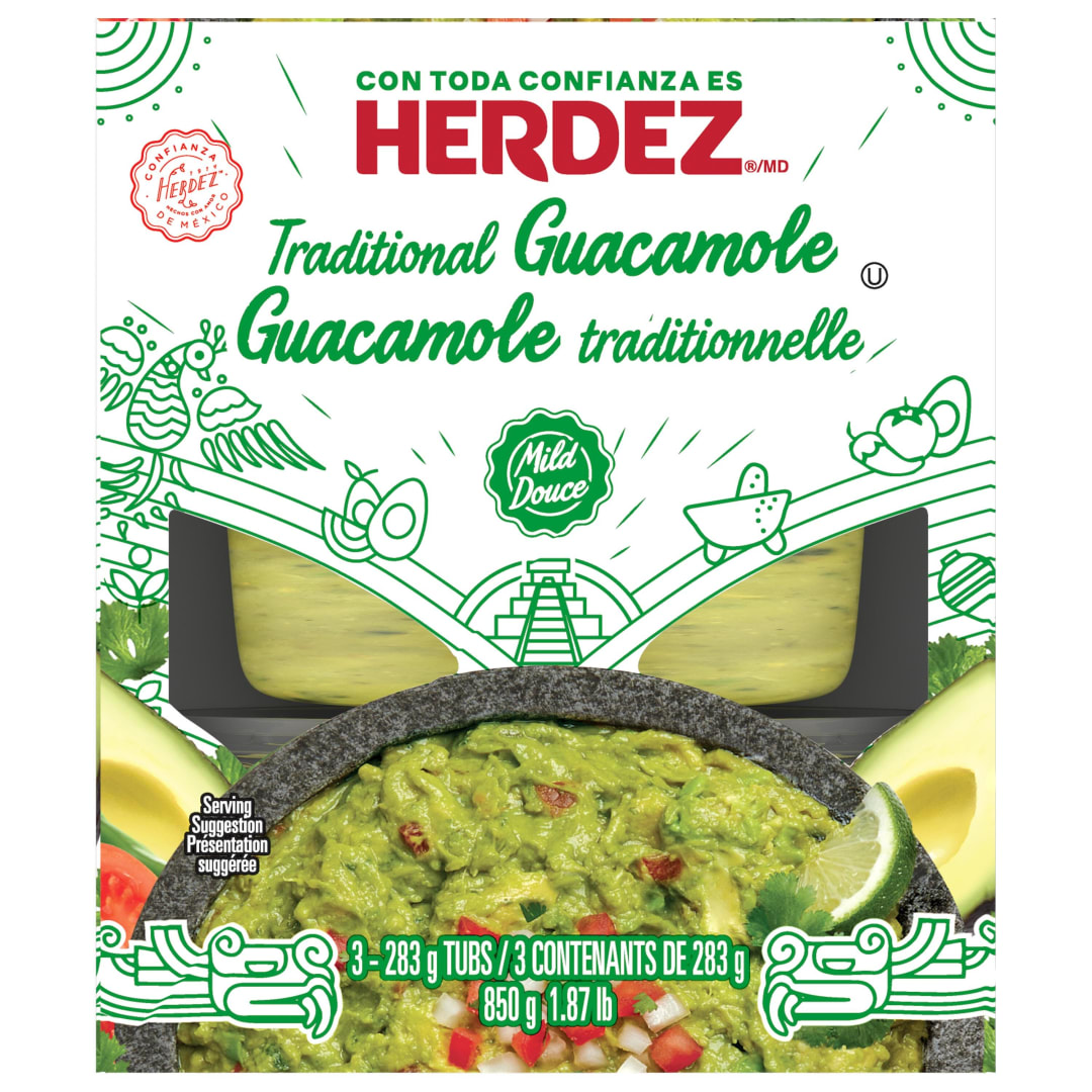 HERDEZ Guacamole Mild 3-10oz - can