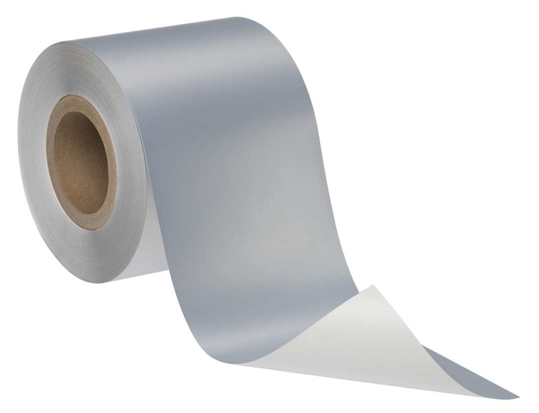 3M™ Termal Transfer Etiket Malzemesi 7818EH, Gümüş, 1500 mm x 500 m