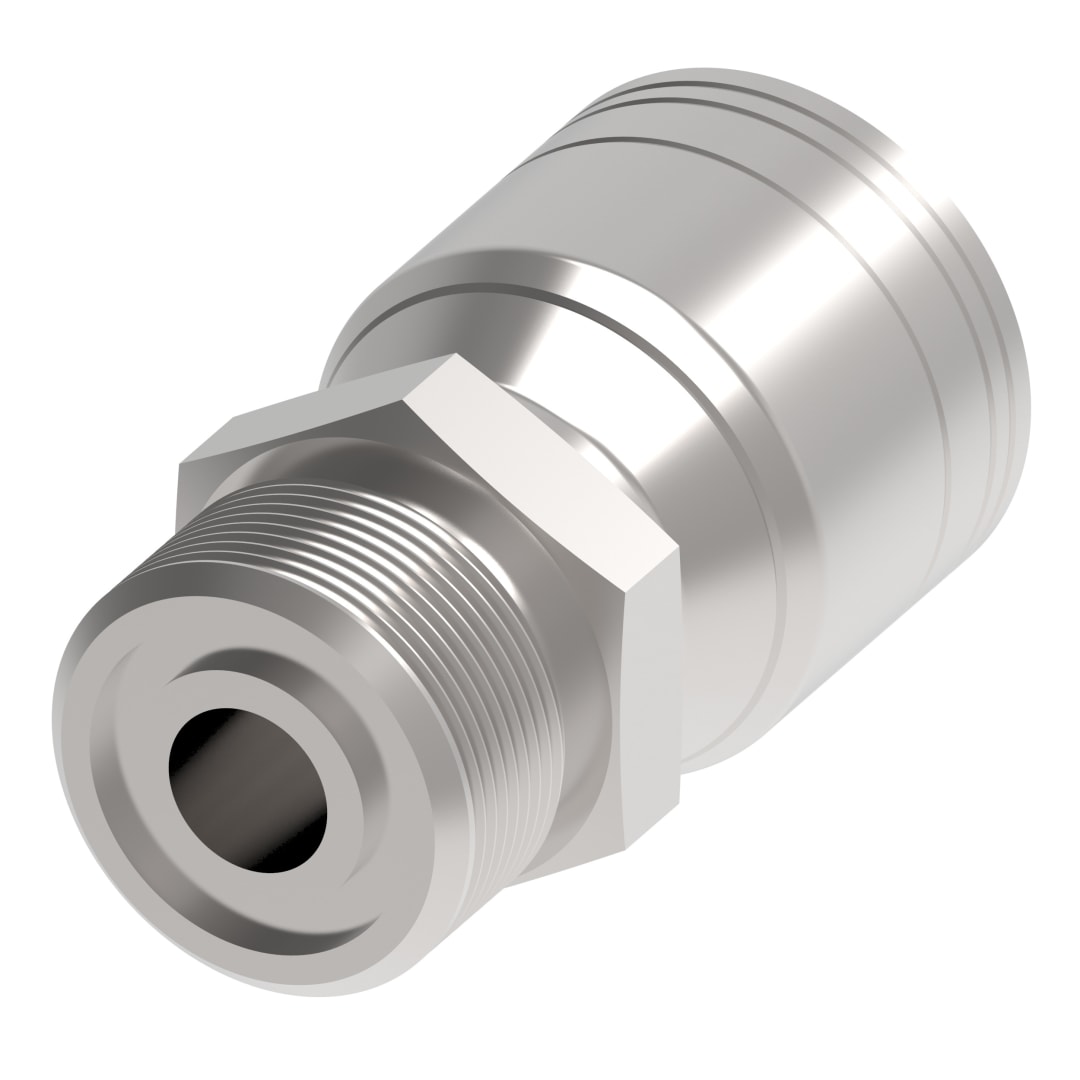 Aeroquip 5/8 Male ORS X 1/2 Hydraulic Hose Fitting