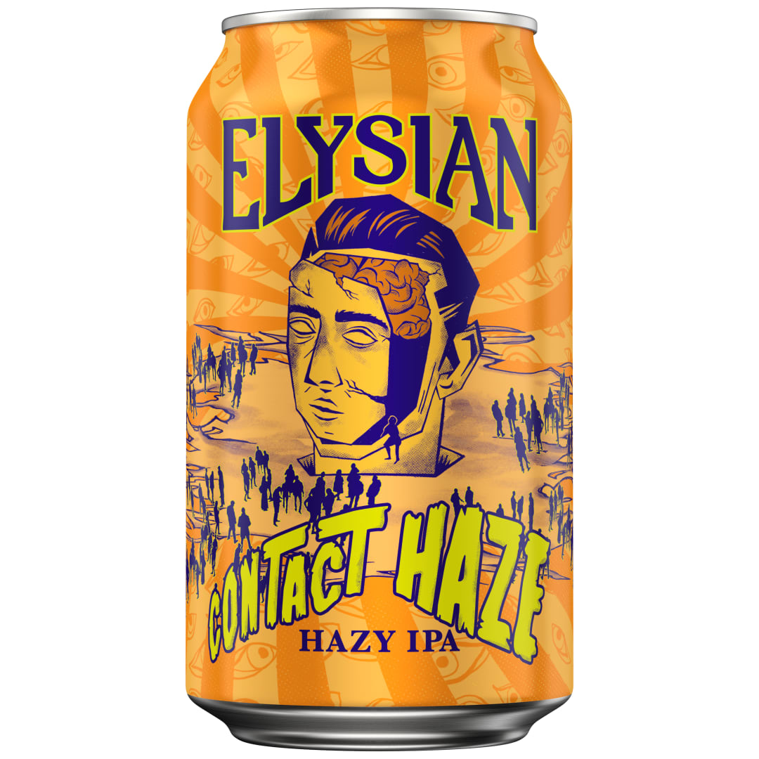 Elysian Brewing Contact Haze Hazy IPA, 12 fl. oz. Can