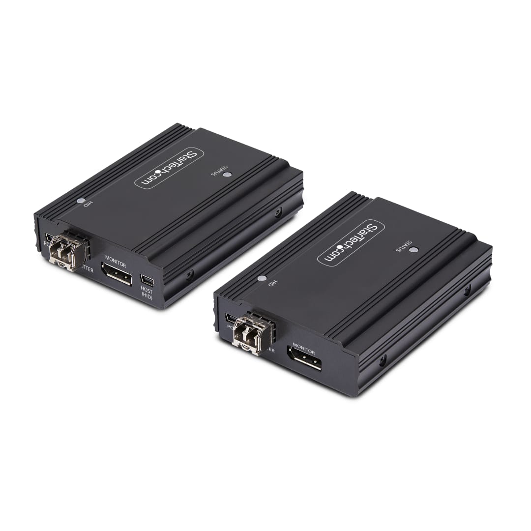 4K DP 1 2 Fibre KVM Extender