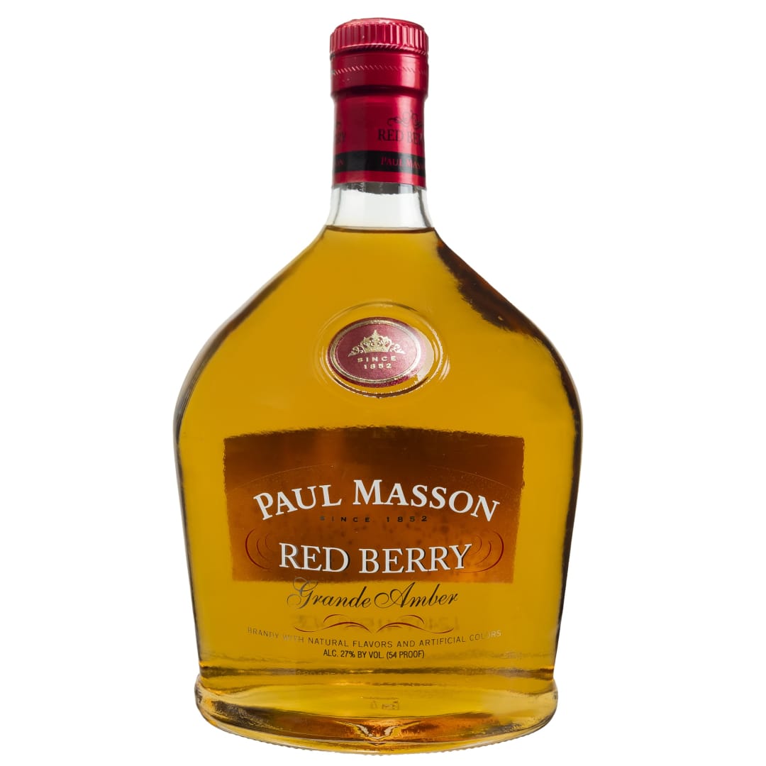 Paul Masson Red Berry Grande Amber Brandy 750ml 54 Proof