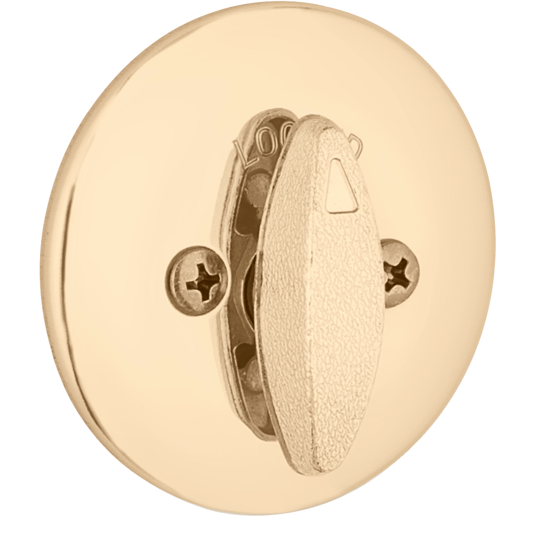 663 Single-Sided Deadbolt in Polished Brass