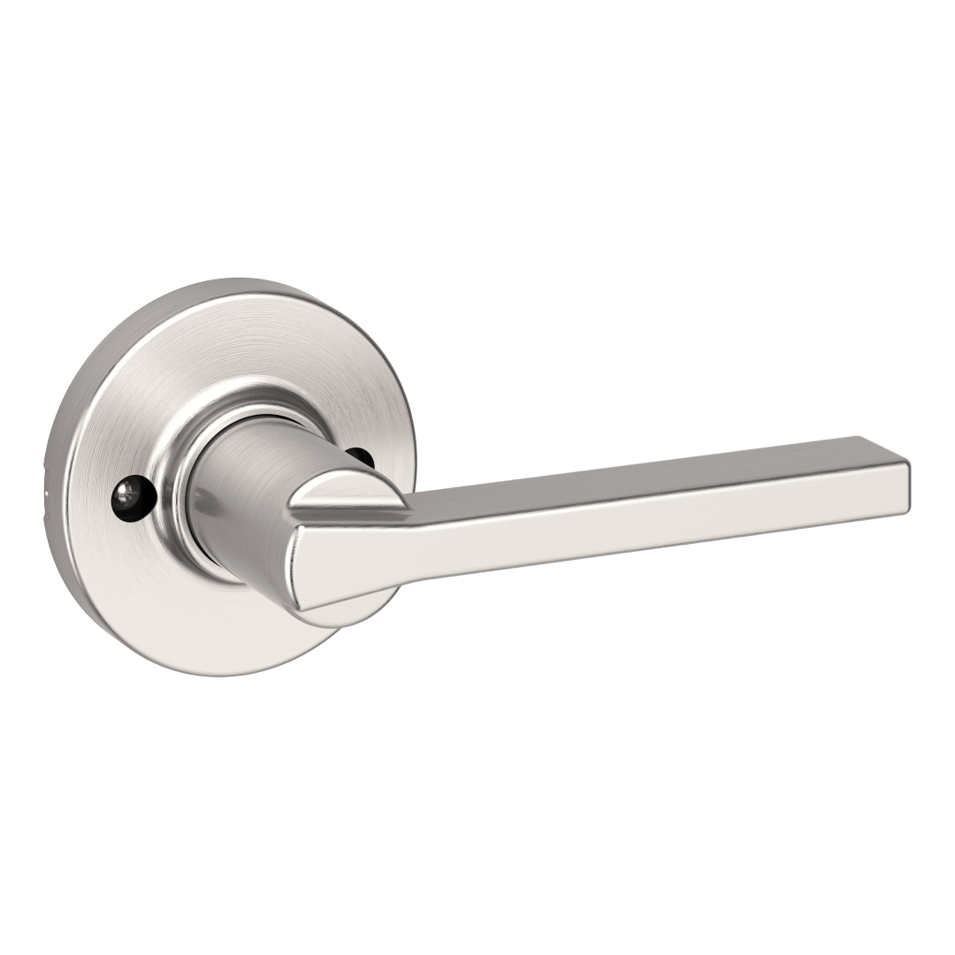 Casey Half - Dummy Door Lever in Satin Nickel