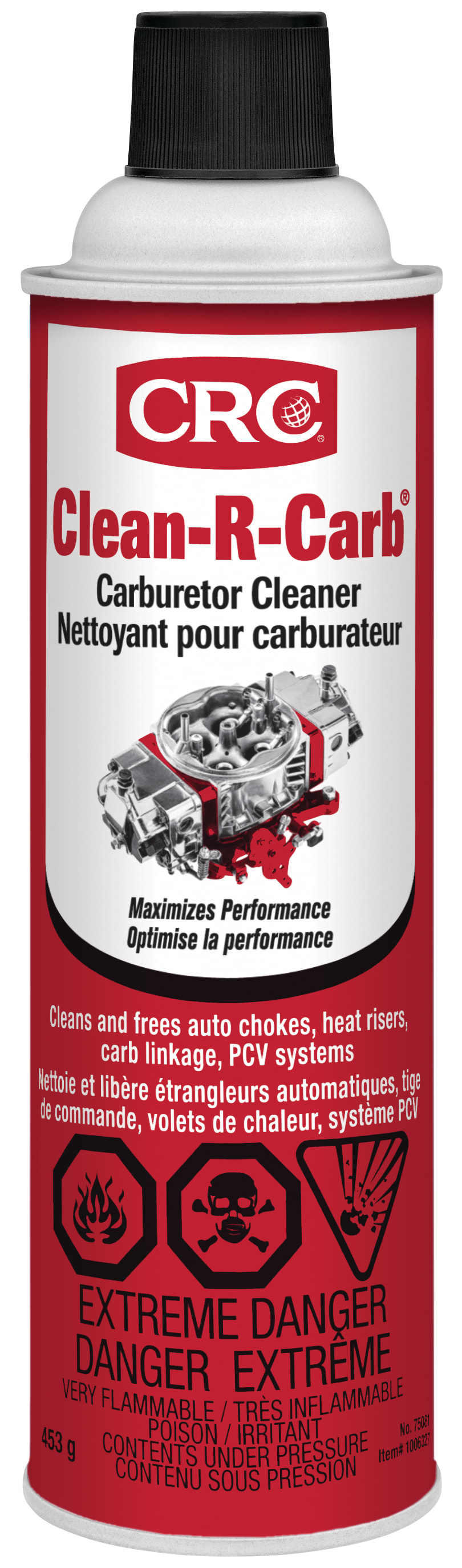 CRC Clean-R-Carb Carburetor Cleaner (F/E) 1X453G