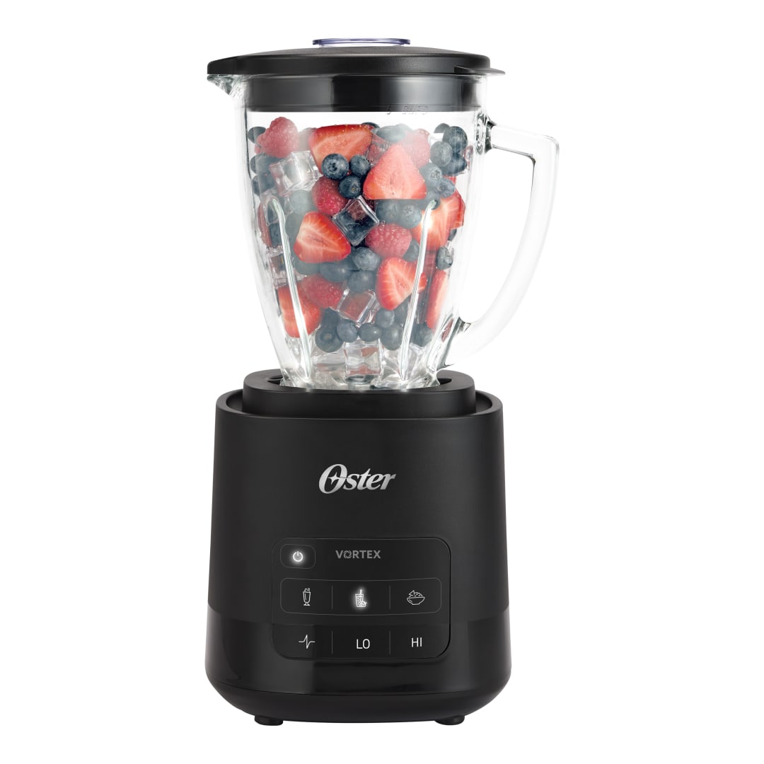 Oster 800-Watt Vortex Blender with Glass Jar, Licorice