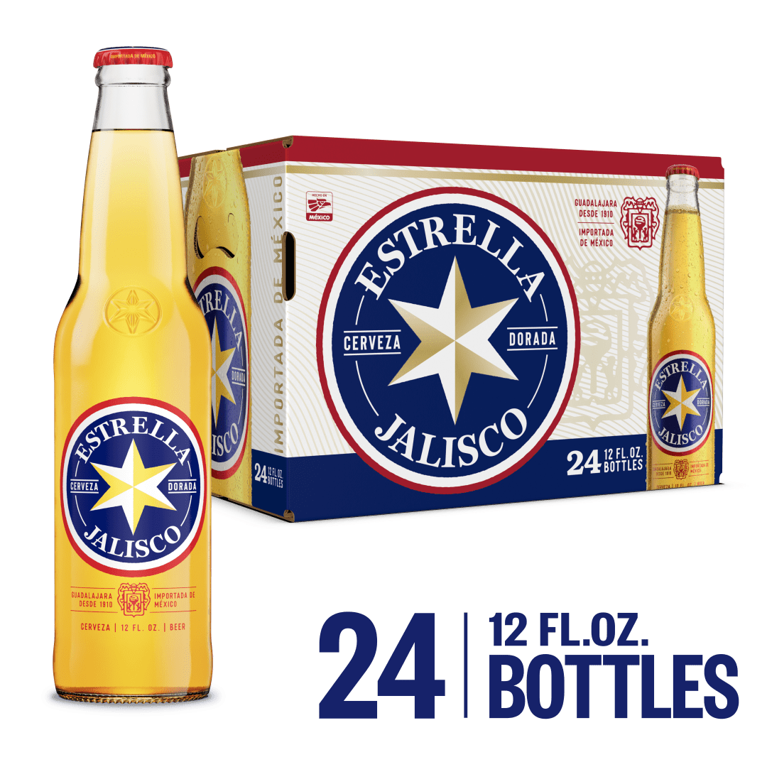 Estrella Jalisco Beer 24 - 12 fl oz Bottles