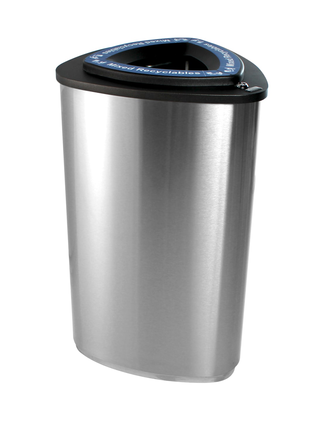  BOKA - Single - Xl - Mixed Recyclables - Full - Stainless Steel