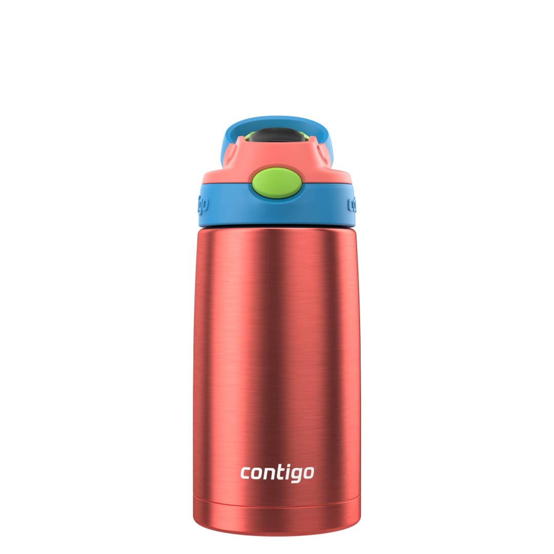 Contigo® Kids Stainless Steel Water Bottle with Redesigned AUTOSPOUT® Straw, 13 oz