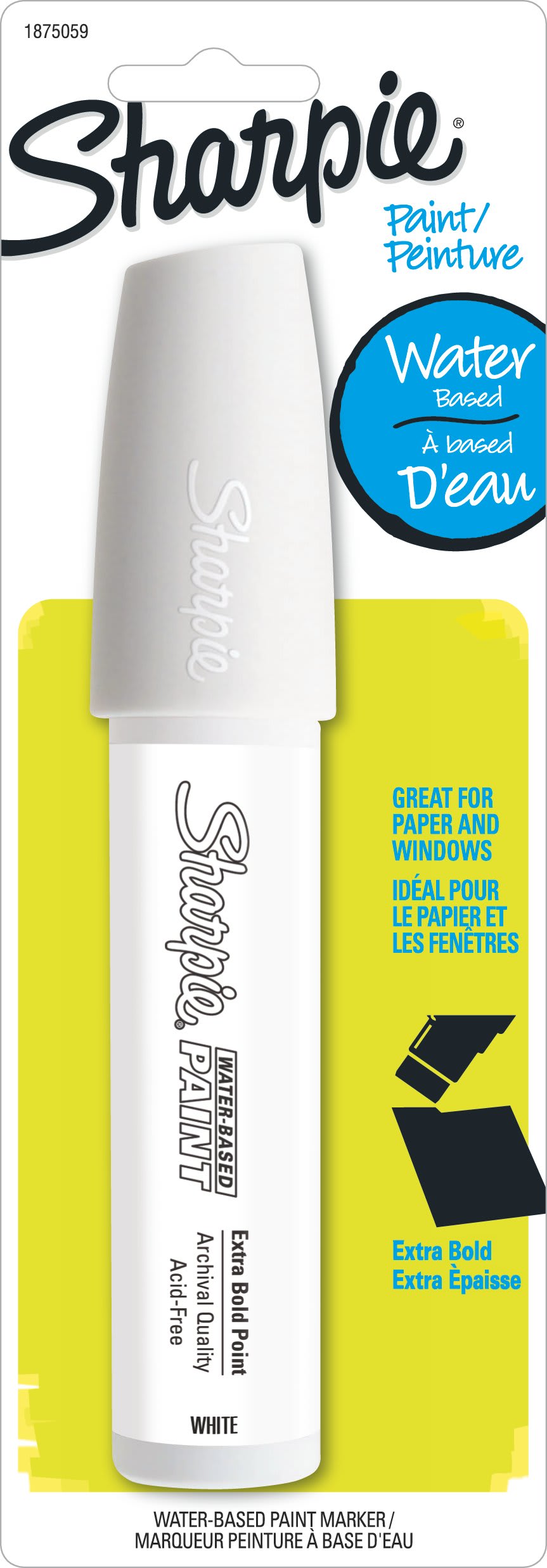 SHARPIE POSTER PAINT EXTRA BOLD WHITE 1