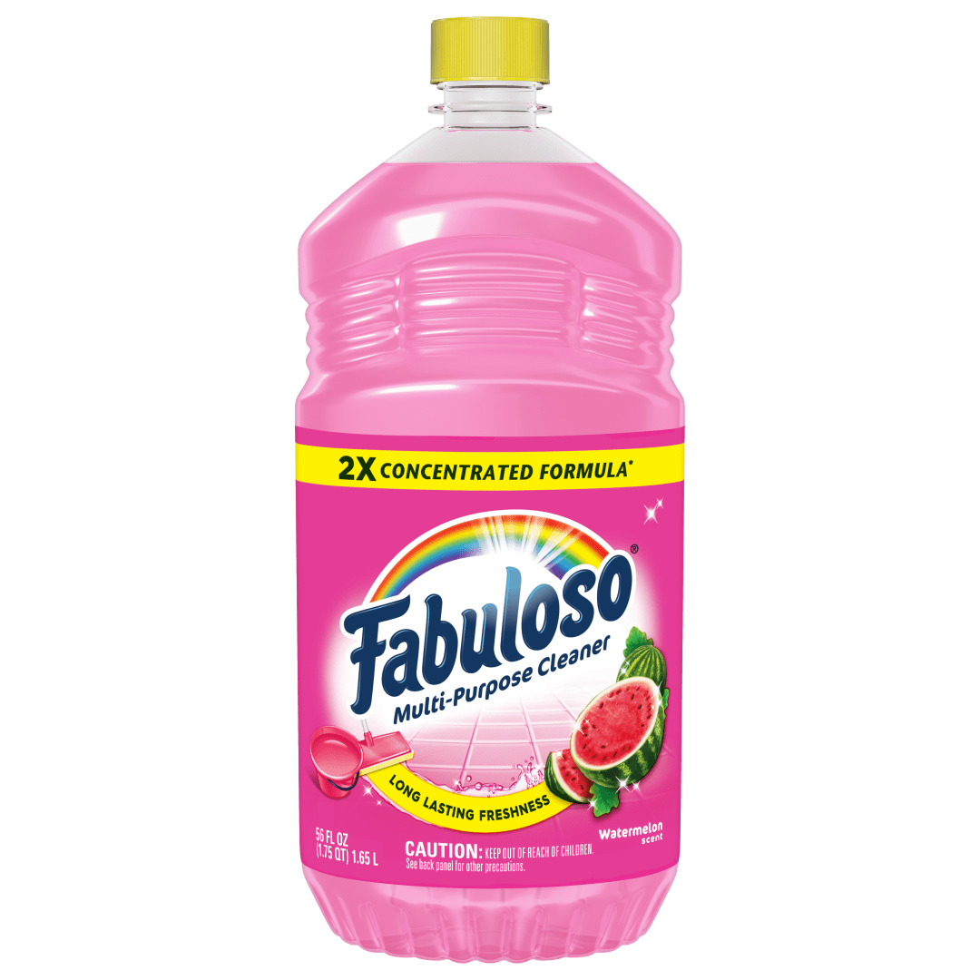 Fabuloso Multi-Purpose Cleaner, 2X Concentrated Formula, Watermelon Scent, 56 oz