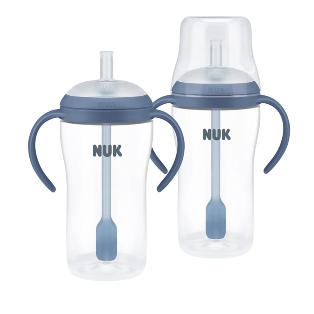 NUK® Perfect Match™ Learner Straw Cup, 8 oz, 2 Pack
