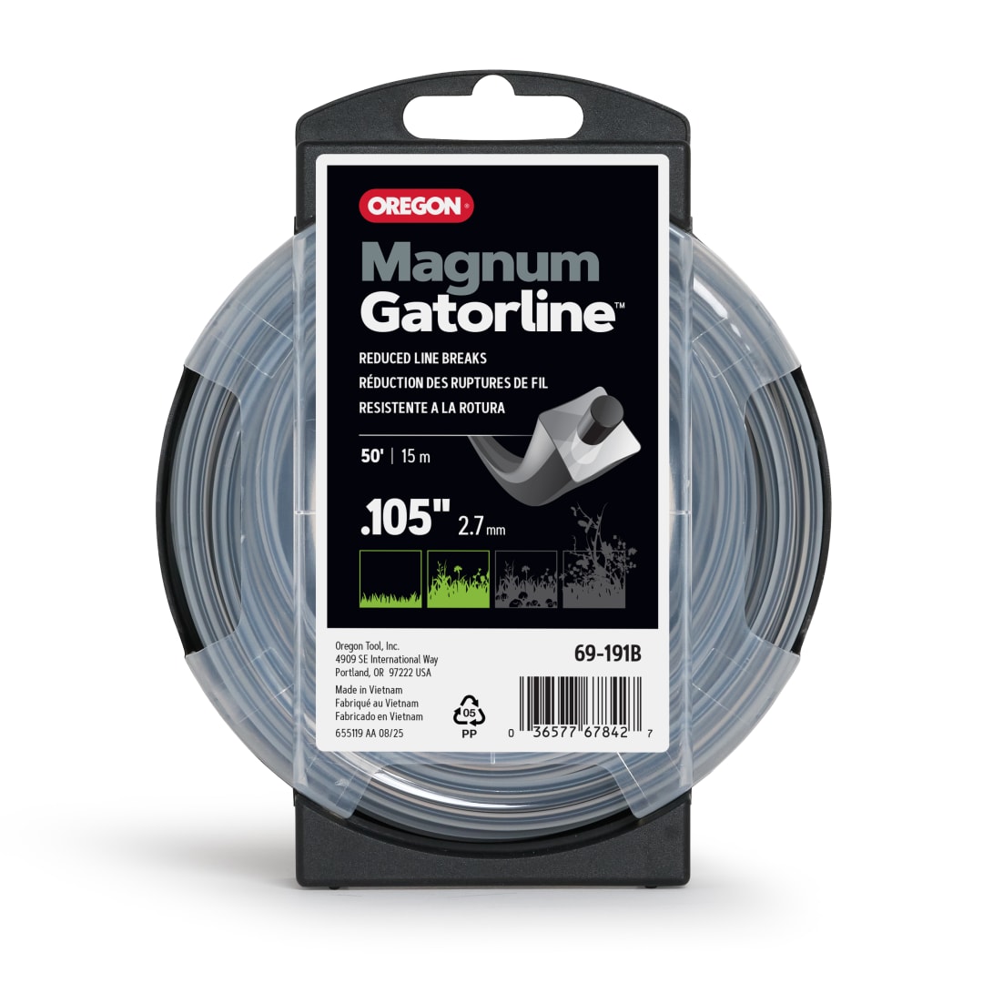 Oregon Magnum Gatorline Square Trimmer line, 0.105in, 50ft Donut