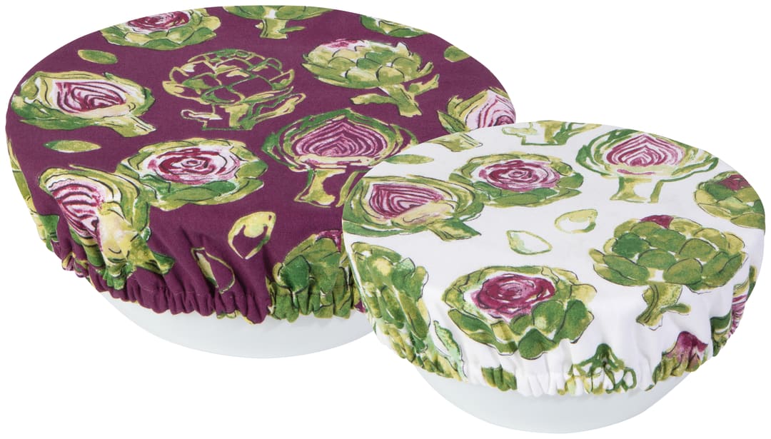 Artichoke Bowl Covers Set of 2