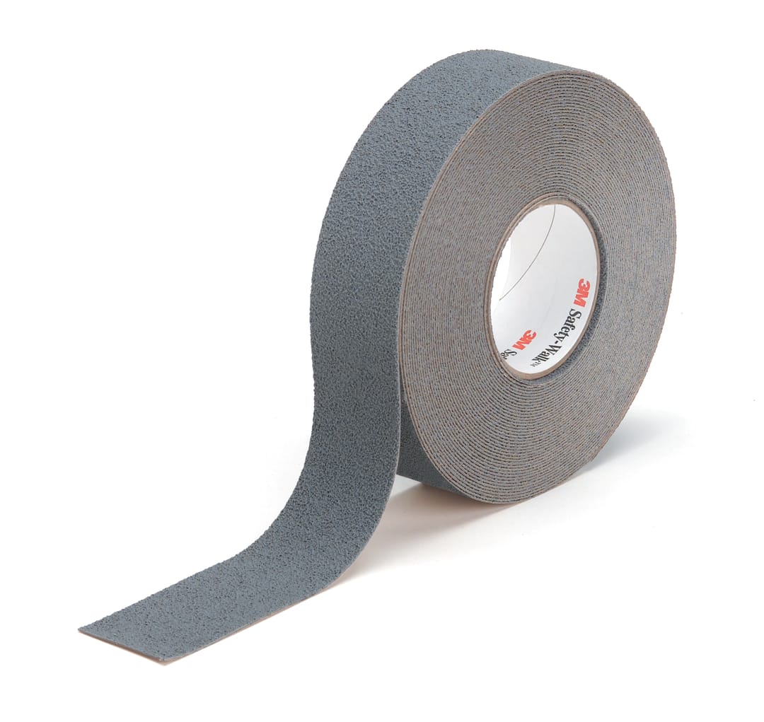 3M™ Safety-Walk™ Nasszone Medium Typ 3, 370, Grau, 914 mm x 18,3 m, 1 Rolle / Karton