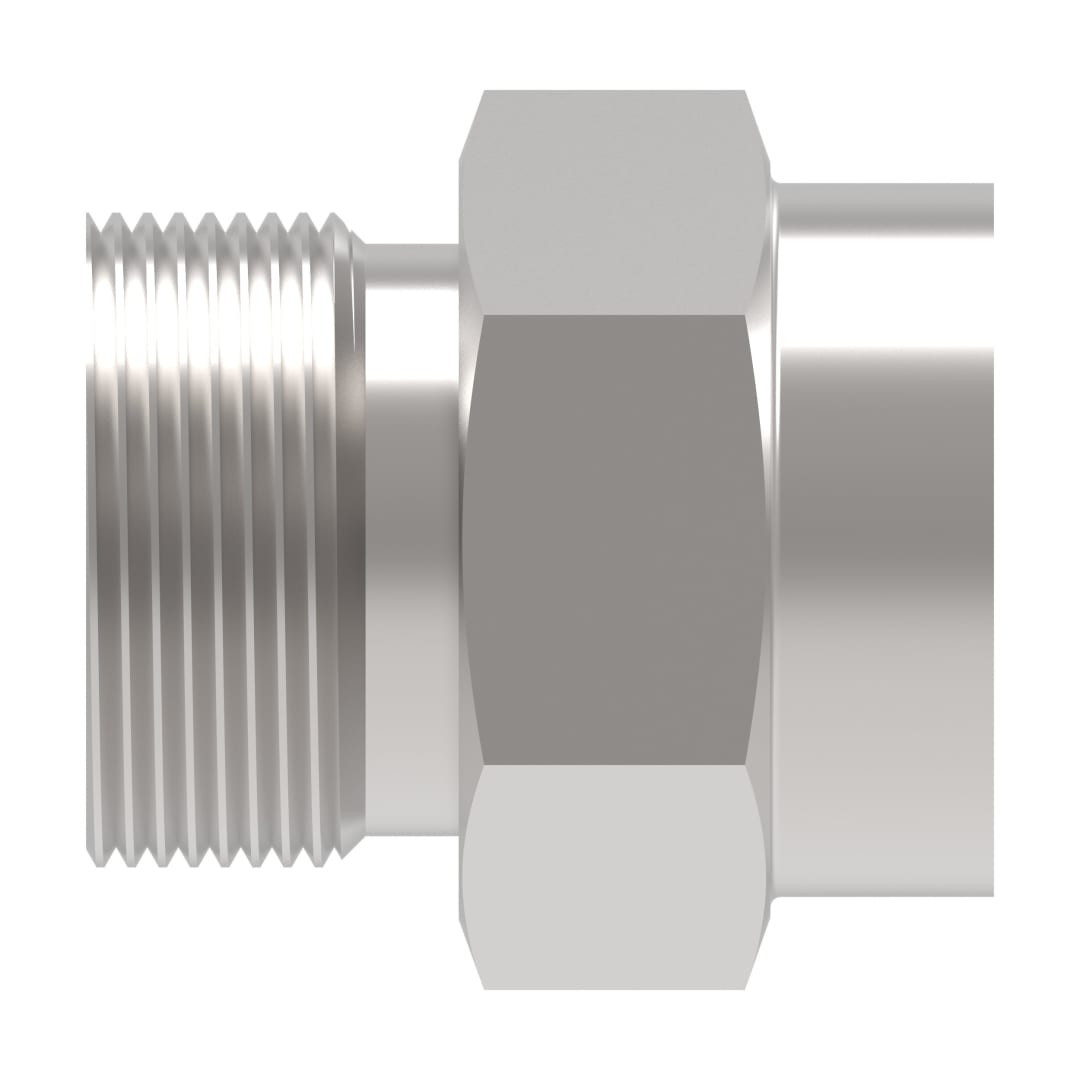 Aeroquip -10 Braze Adapter X 1 1/4-18