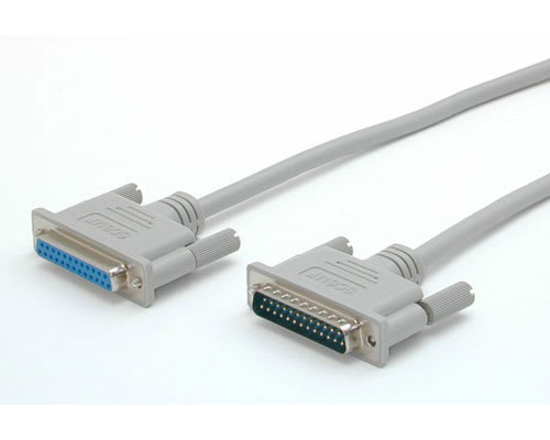 20 FT SERIAL CABLE (DB25M/F)