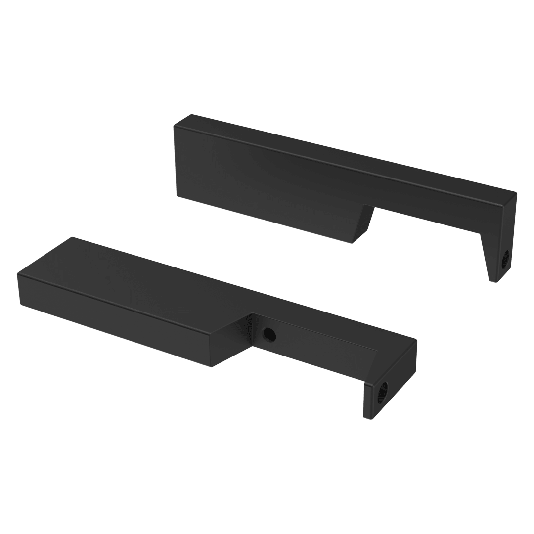 Verve Lever Handle Kit for Freestanding Tub Filler in Matte Black