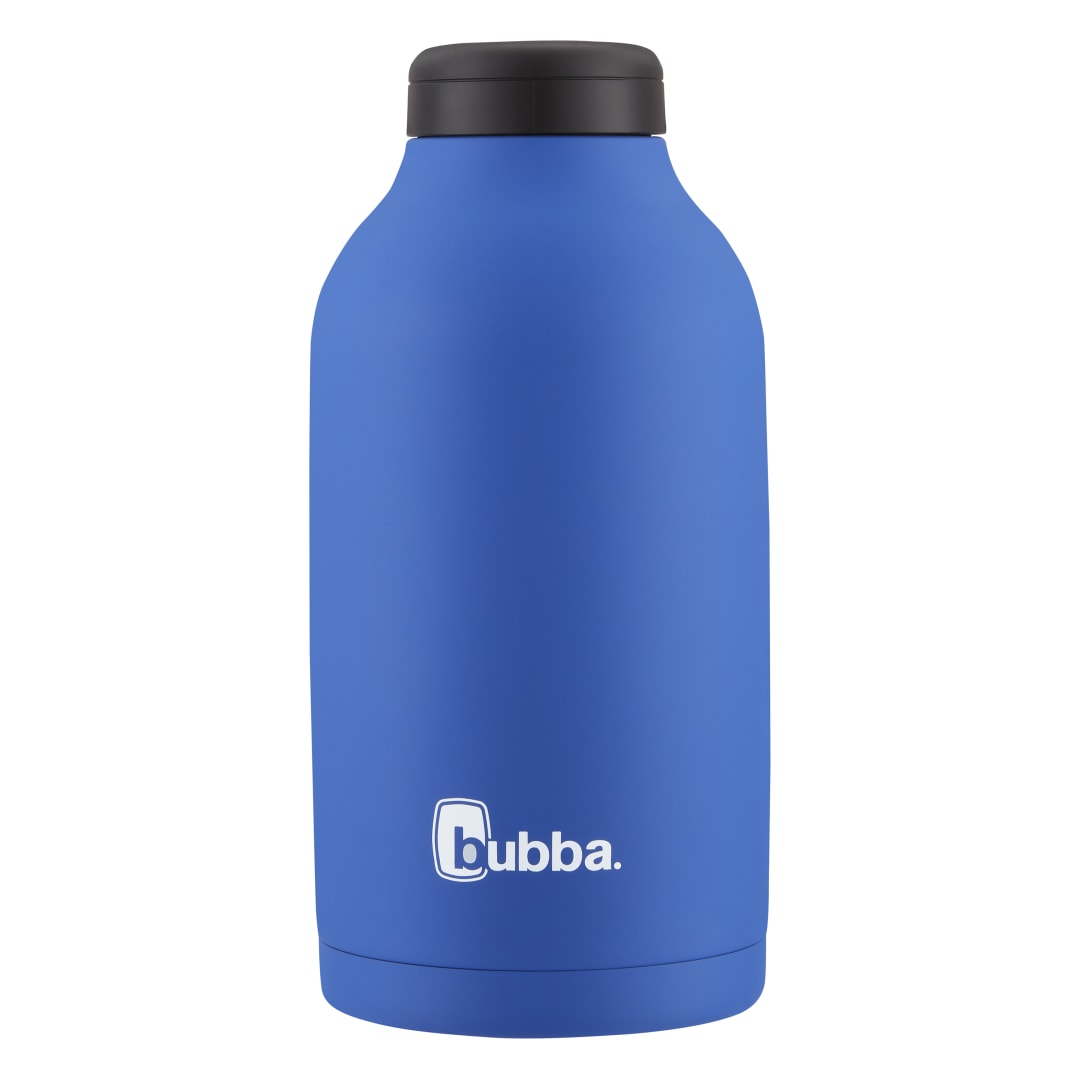 bubba® Radiant Stainless Steel Growler Simple Lid 64oz., Cobalt Rubberized