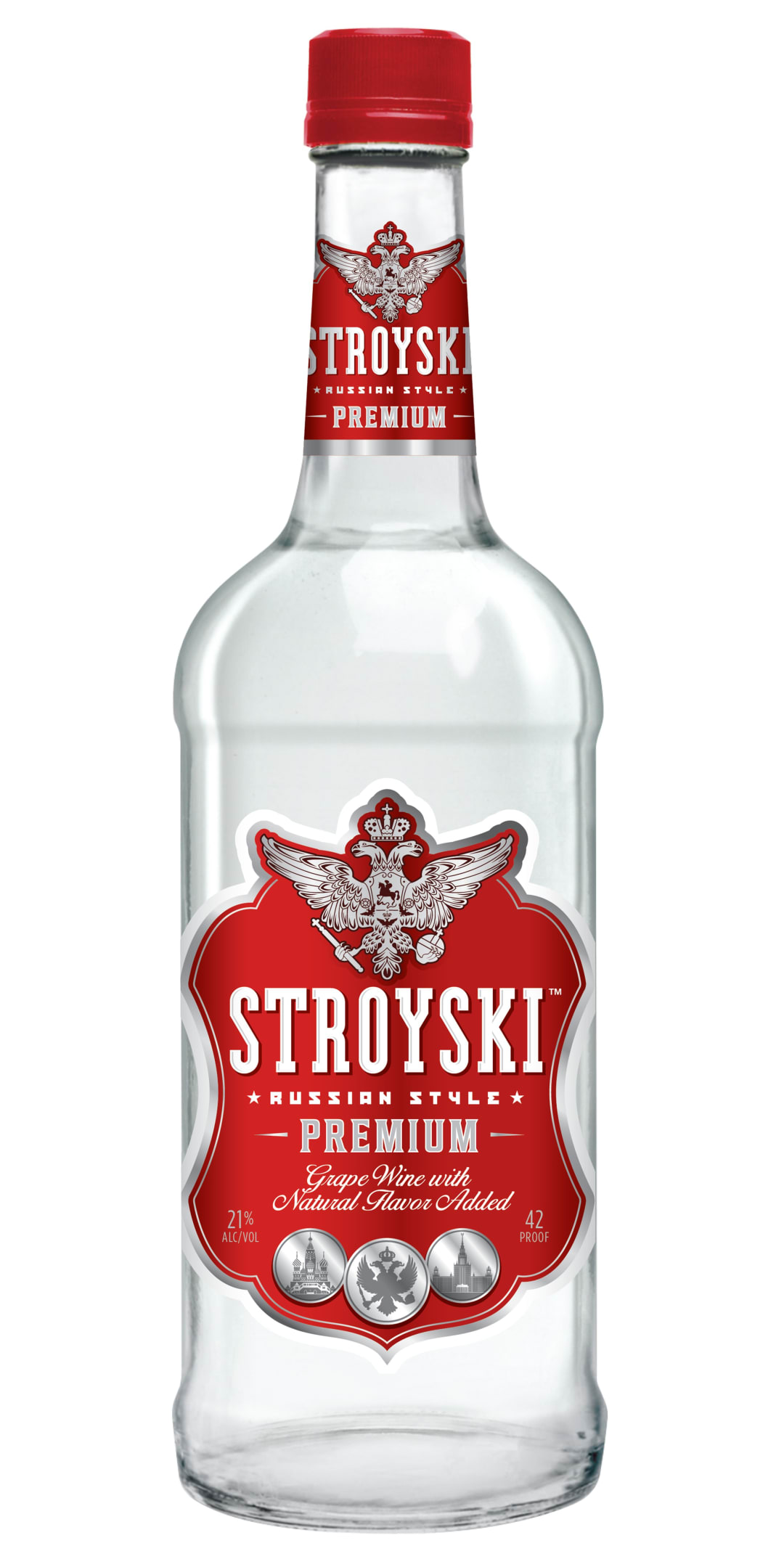 Stroyski Premium Russian Style Grape Wine 1l 42 Proof