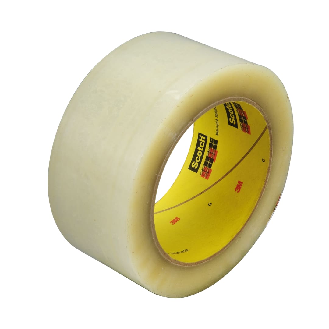 Scotch® Box Sealing Tape 355, Clear, 75 mm x 66 m