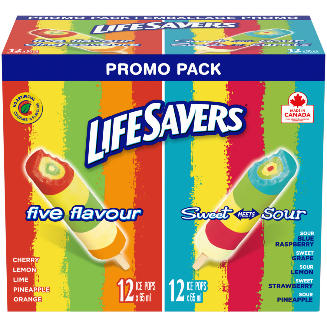 LIFESAVERS VARIETY PACK 4(2x12x65ml) CA