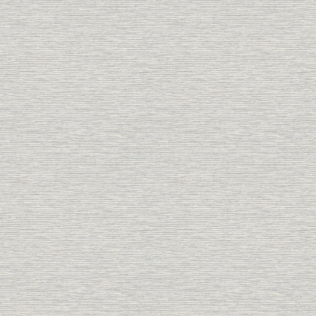 Gump Light Grey Faux Grasscloth Wallpaper Sample
