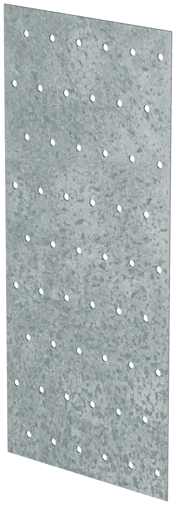 Simpson Strong-Tie TP49 TP 4-1/8 in. x 9 in. 20-Gauge Galvanized Tie Plate (Pack of 6000)