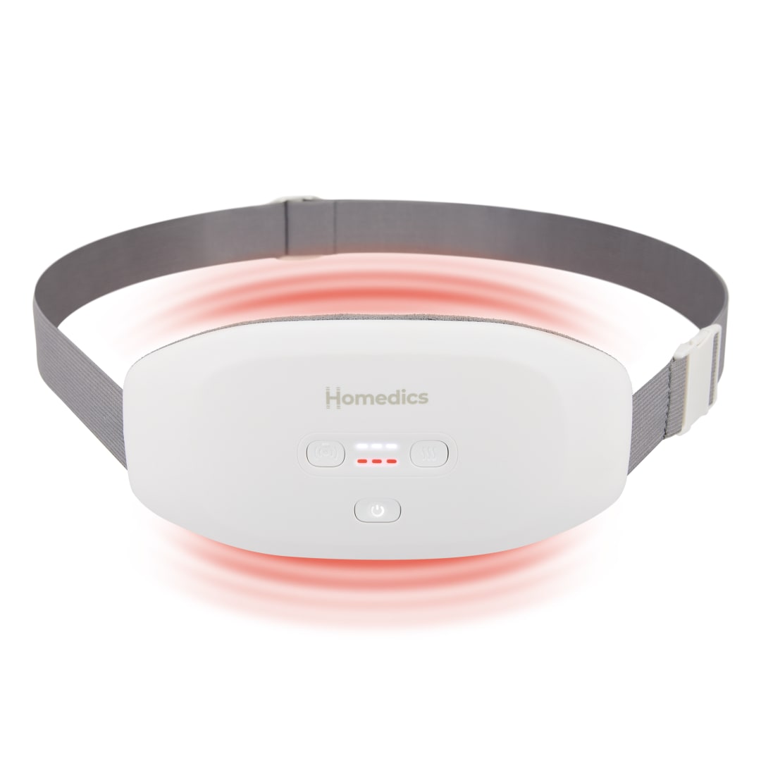 Homedics cycle comfort heat + vibration belt