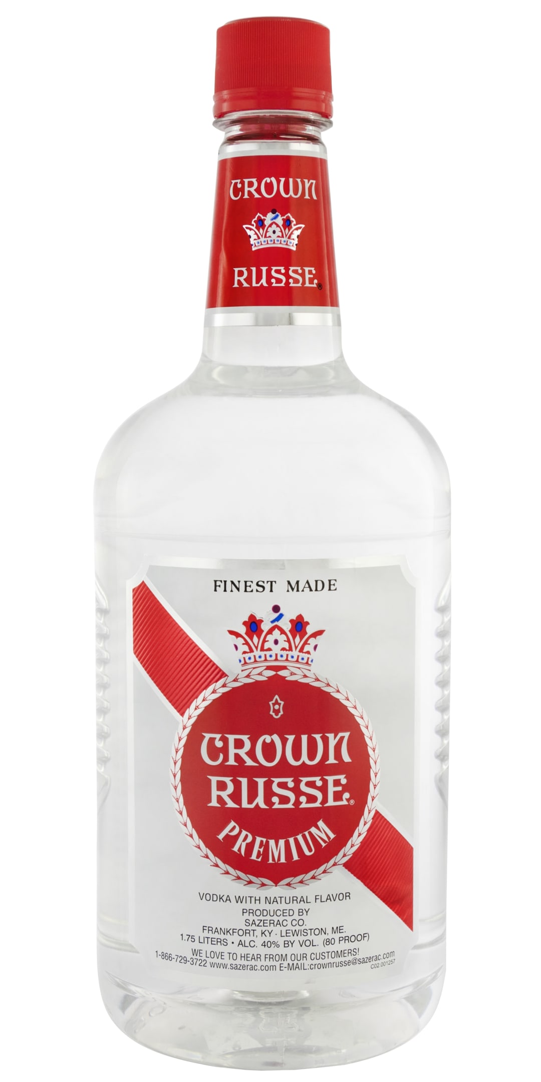 Crown Russe Vodka 1.75l 80 Proof